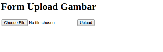 Form - Cara Membuat Upload Gambar dengan PHP dan MySQL