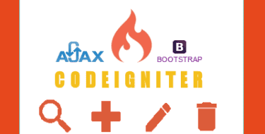 Cara Membuat CRUD Tanpa Refresh dengan Codeigniter dan Bootstrap - My Notes Code