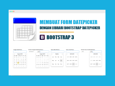 Cara Mudah Membuat Form Datepicker dengan Bootstrap 3 img-responsive