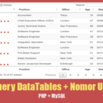 Cara Menambahkan Nomor Urut pada JQuery Datatables dengan PHP