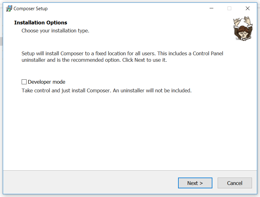 Instalasi Step 1 - Cara Mudah Install Composer di Windows