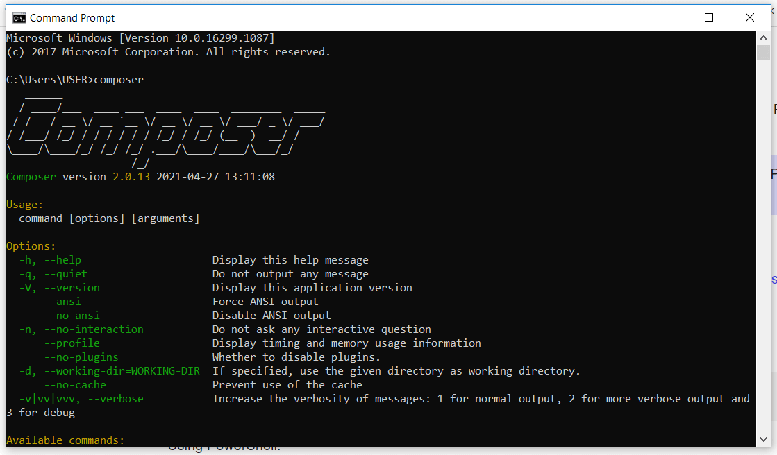 Tes Composer - Cara Mudah Install Composer di Windows